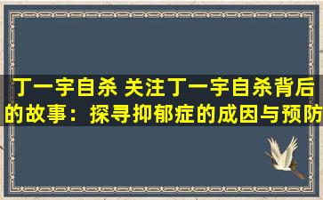 丁一宇自杀 关注丁一宇自杀背后的故事：探寻抑郁症的成因与预防